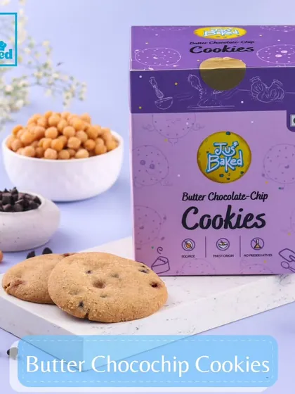 Our Butter Chocochip Cookies are a classic favorite. Made with butter and packed with chocolate chips, they are simple, comforting, and delicious.