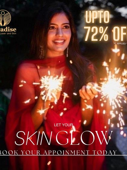 Let your skin be the main event this Diwali. I offer special festive discounts on my most popular glow-boosting treatments, including HydraFacial, Carbon Facial, and Laser Toning, so you can look and feel your best.