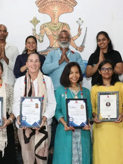 Congratulations to these inspiring students on completing their Yin Yoga TTC. They are now ready to share the practice of tranquility with the world.
