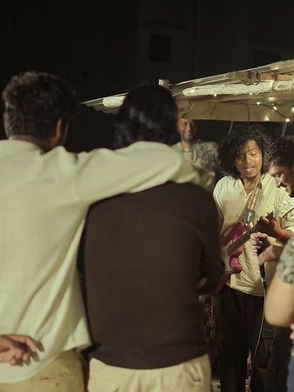 The audience is just as much a part of the performance. This shot captures the community vibe that I believe is essential for learning and enjoying music together.