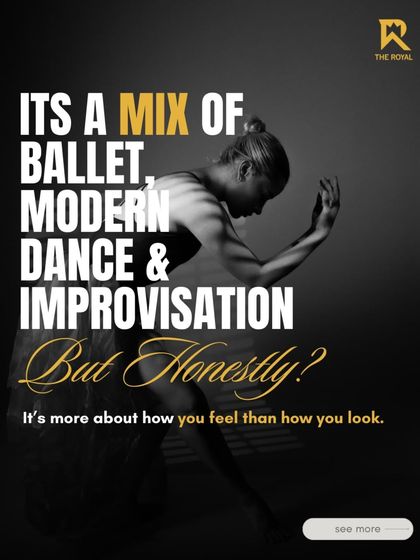 Describing contemporary as a mix of ballet, modern dance, and improvisation.