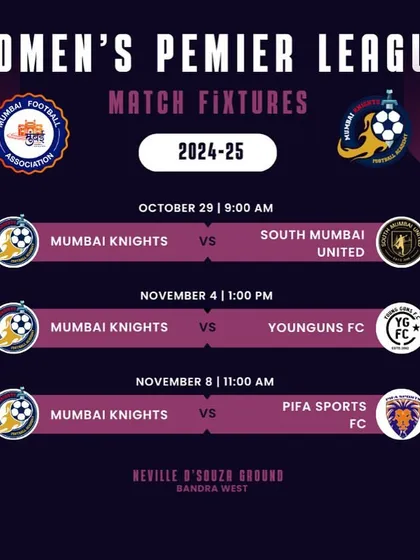 The match fixtures for October and November. Brace yourself for a thrilling season.