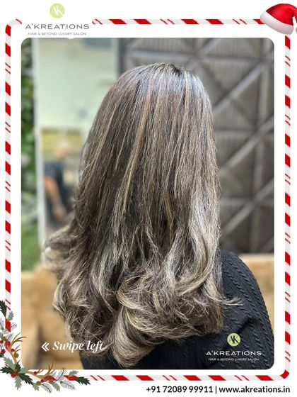 These expertly woven highlights create a rich, textured look. The mix of tones provides a sophisticated finish that is both modern and timeless.