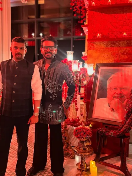 Hosting a Diwali party at the residence of the late, great Rakesh Jhunjhunwala sir. It was a beautiful evening of celebration and remembrance.