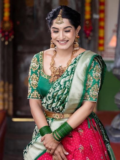 Anthariya Rentals - Indian Ethnic Wear Rental Langa Voni & Traditional Half Sarees photo 64