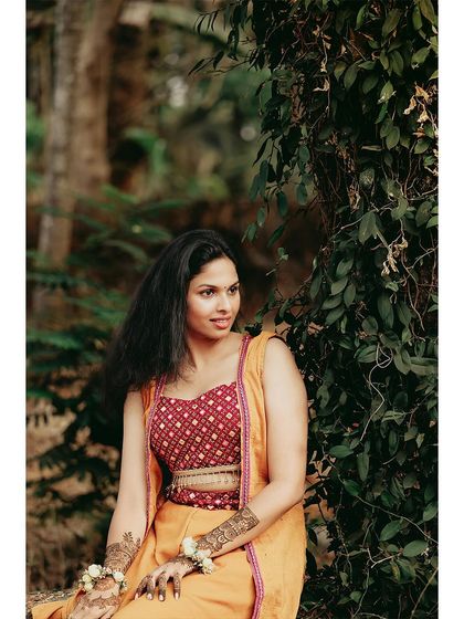 Orange Wedding Cinemas - Wedding Photography & Cinematography Vibrant Celebrations: Haldi & Mehendi photo 38