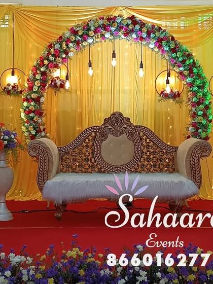 Sahaara Events - Event Decoration & Management Wedding & Reception Stages photo 45