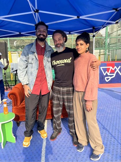 A photo with one of my biggest inspirations, Sekou Heru. It was an honor to meet, learn from, and dance in front of a legend in the House dance scene.