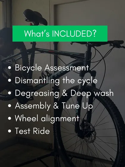 We believe in a transparent and thorough process. This is what’s included in our comprehensive service, from the initial assessment to the final test ride, ensuring nothing is overlooked. Your bike is in expert hands.