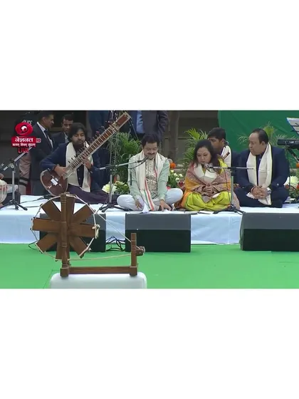 A moment of great honour, performing in the presence of the Honourable Prime Minister Shri Narendra Modi Ji at Gandhi Smriti Bhavan in New Delhi. I am experienced in performing at high-profile government and diplomatic events.