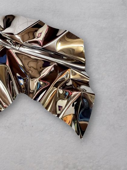 An alternate angle of "Meteor 68," showing how its shape changes from different viewpoints.