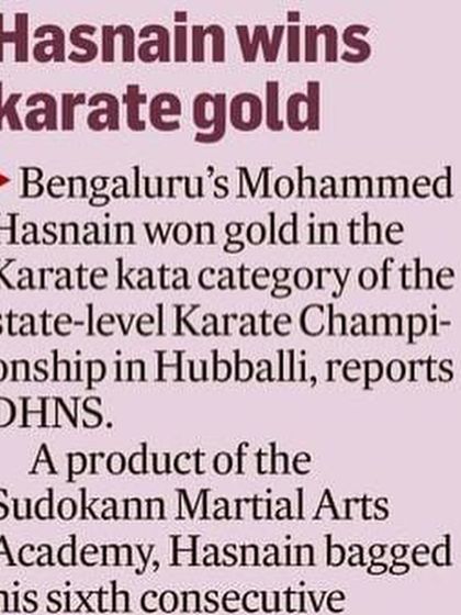 Sudokann Martial Arts - Competitive Karate Training As Seen In The News photo 9