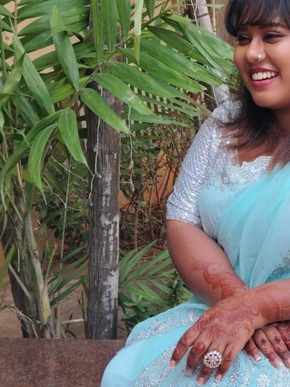 A candid laugh. This is the genuine happiness I feel when I'm about to do what I love.