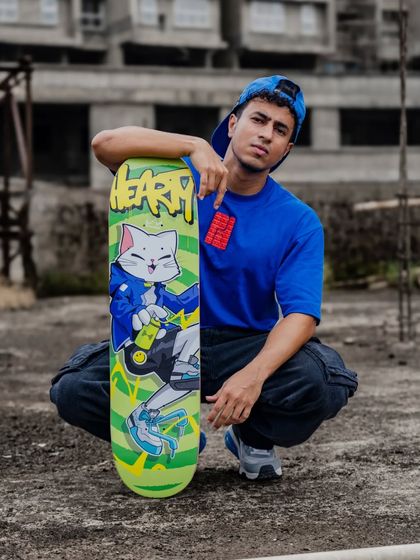 Hand-Painted Skateboard Decks photo 19