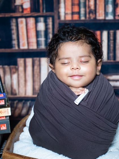 Another shot of our sleeping scholar, showing his content expression as he dreams of scientific discoveries.