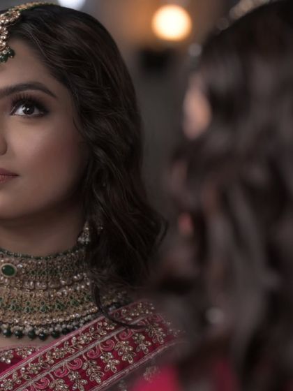 A reflective shot that adds an artistic touch. Portfolio shoots are a major part of my course, and I guide students on creative direction.