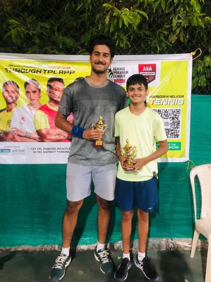 Our training delivers results across all age groups. Congratulations to our players Neerav Reddy and Pradhyuman Savant for securing the runner-up position in the Men’s Open Doubles at the MDTA TPL ASA Tennis Academy.