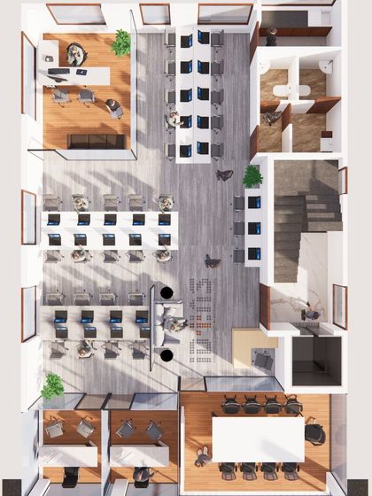 ID+AS Architects - Interior Design Versatile Commercial Designs photo 4