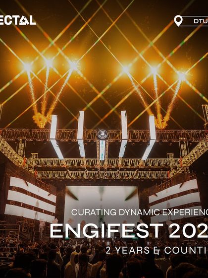 Curating dynamic experiences at Engifest 2024, our second year with DTU, showcased by this epic stage and lighting shot.