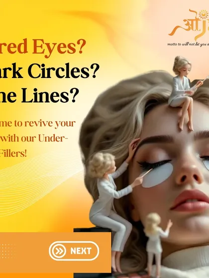 Tired eyes and dark circles are a very common concern. We use under eye fillers, a specialized injectable treatment, to carefully restore volume to the tear trough area. This reduces the appearance of hollows and shadows, making you look more rested and refreshed.