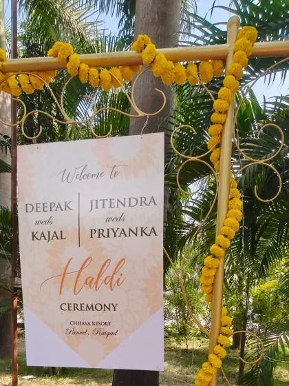 Vibrant Haldi & Mehendi Setups photo 11