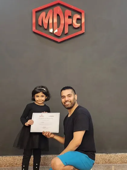 This little starlet earned her certificate with her amazing performance. Happy International Dance Day.