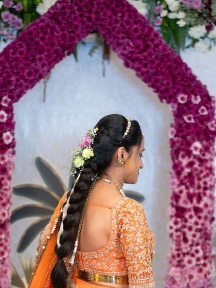 More images from engagement ceremonies and pre wedding shoots. This collection showcases a wide range of styles and color palettes, from playful and romantic to bold and regal, all custom designed for the couple's celebration.