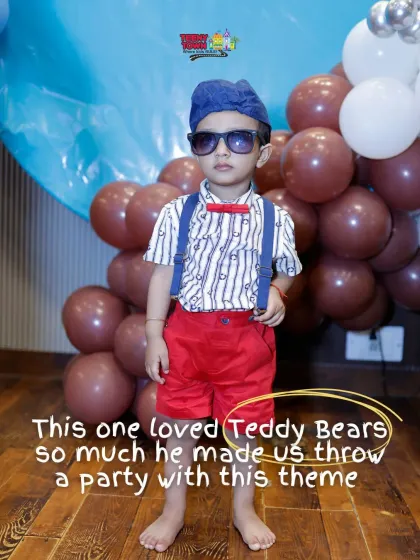 This little guy loved Teddy Bears so much, we created an entire party around it. I love making your child's favorite thing the star of the show.
