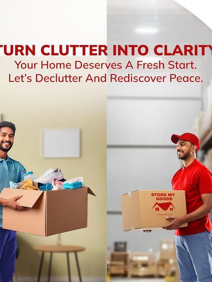 Turn clutter into clarity. I help you transform your chaotic, cluttered space into a peaceful, organized home by storing what you don't need right now.