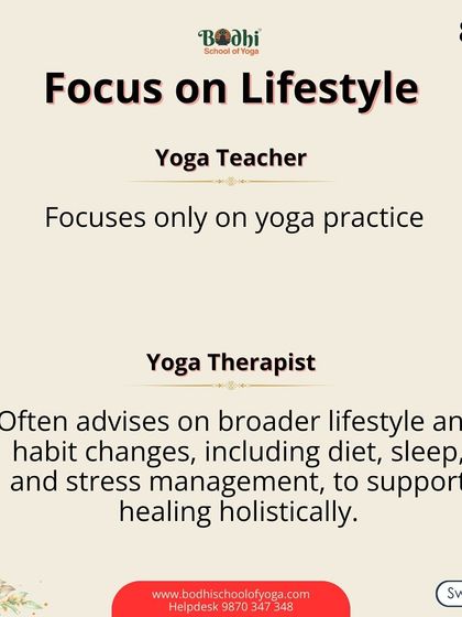 Bodhi School of Yoga - Yoga Therapy Sessions What is Yoga Therapy? photo 3