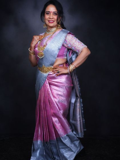 Vidya Naveen - Makeup, Styling & Cultural Arts Classes Bridal & Special Occasion Makeovers photo 17