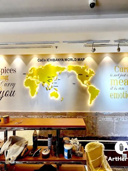 ArtHerwa - Custom Wall Art & Murals Cafe & Restaurant Murals photo 8