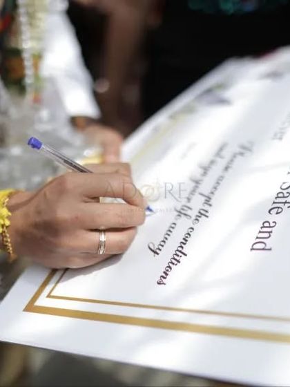 Adore Wedding Planners - Full-Service Wedding Planning The Grand Welcome: Entries & Fun Rituals photo 11