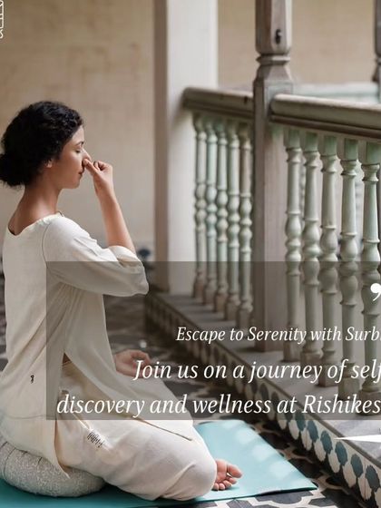 Escape to Serenity with me. Join us on a journey of self-discovery and wellness at our upcoming Rishikesh retreat. Early bird discounts are available.