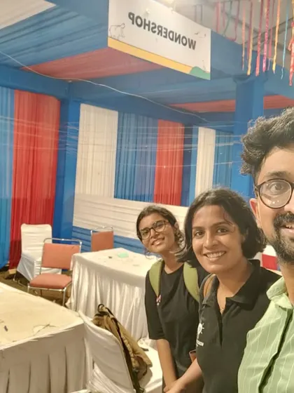 A selfie with my amazing team after wrapping up a hectic but successful festival. Every event is a team effort, and I couldn't do it without their hard work and dedication. Up and onwards from here.