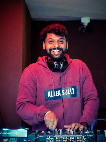 Decide your good vibe and throw it around. A happy, smiling portrait at the decks.