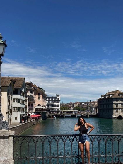 Exploring the beautiful city of Zurich. Traveling and seeing the world is one of my passions, and my fitness journey has given me the physical freedom and confidence to do it without hesitation.
