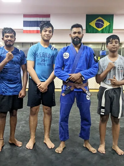 Stripe up! Celebrating the progress of our members. Hard work and dedication always pay off on the mats.