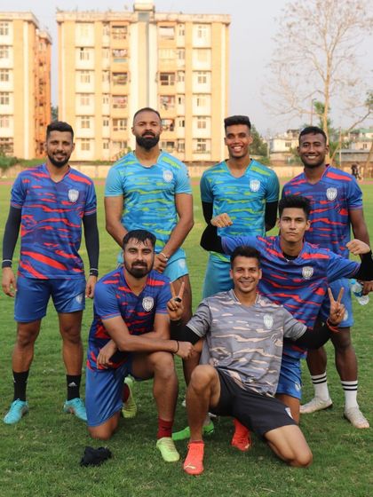 A throwback to the last training session of the season with NorthEast United FC in Guwahati. A great group of guys to work with.