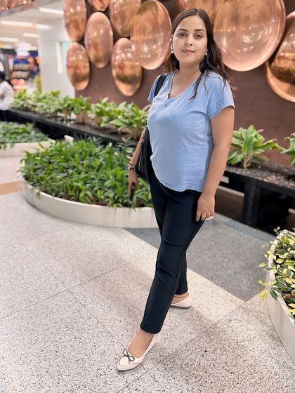 At the airport, ready to travel for work. My practice often requires me to be on the move, and I am always prepared for it.