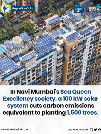 SolarSquare - Residential & Community Rooftop Solar Solutions Powering Communities: Housing Society Projects photo 53