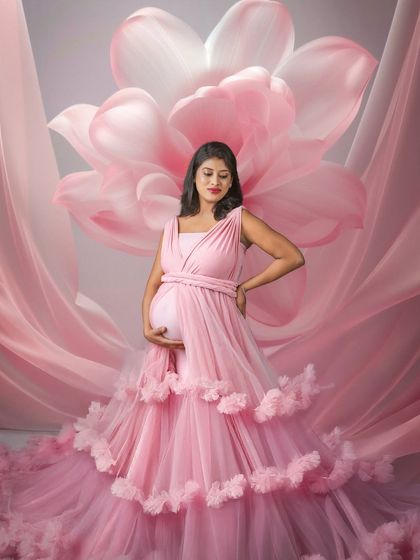 WonderBump Studio - Baby Shower Photography Elegant Gown Showcase photo 6