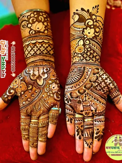 A stunning 3D Madhubani style design. The intricate patterns and shading techniques create a sense of depth, making the design pop.