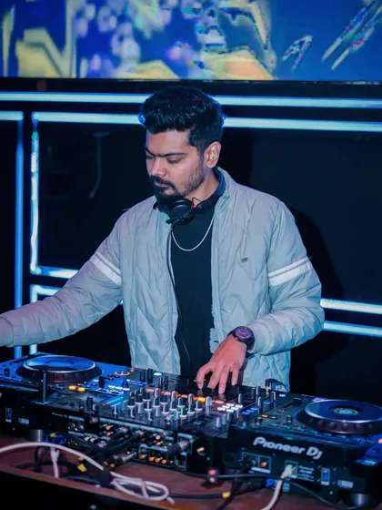 Another shot from the console at White Lotus Club. The professional setup here allows me to perform at my absolute best.