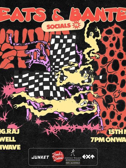 A duplicate of the 'Beats & Banter' poster.