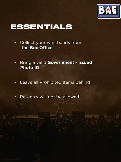 Essentials for the Mumbai show. A quick checklist to ensure a fast and easy entry process.