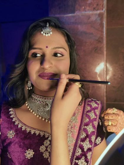 The Canvas Story - Bridal & Wedding Makeup Timeless Bridal & Reception Looks photo 16