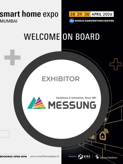 We are excited to have Messung Systems on board, showcasing their diverse range of automation and control solutions for smarter homes and buildings.
