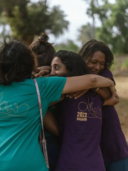 The gear we receive allows us to create more moments of community and connection like this one.