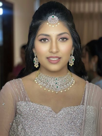 Shwetha Mahadev - Makeup Artistry Training Modern Reception & Sangeet Glam photo 16